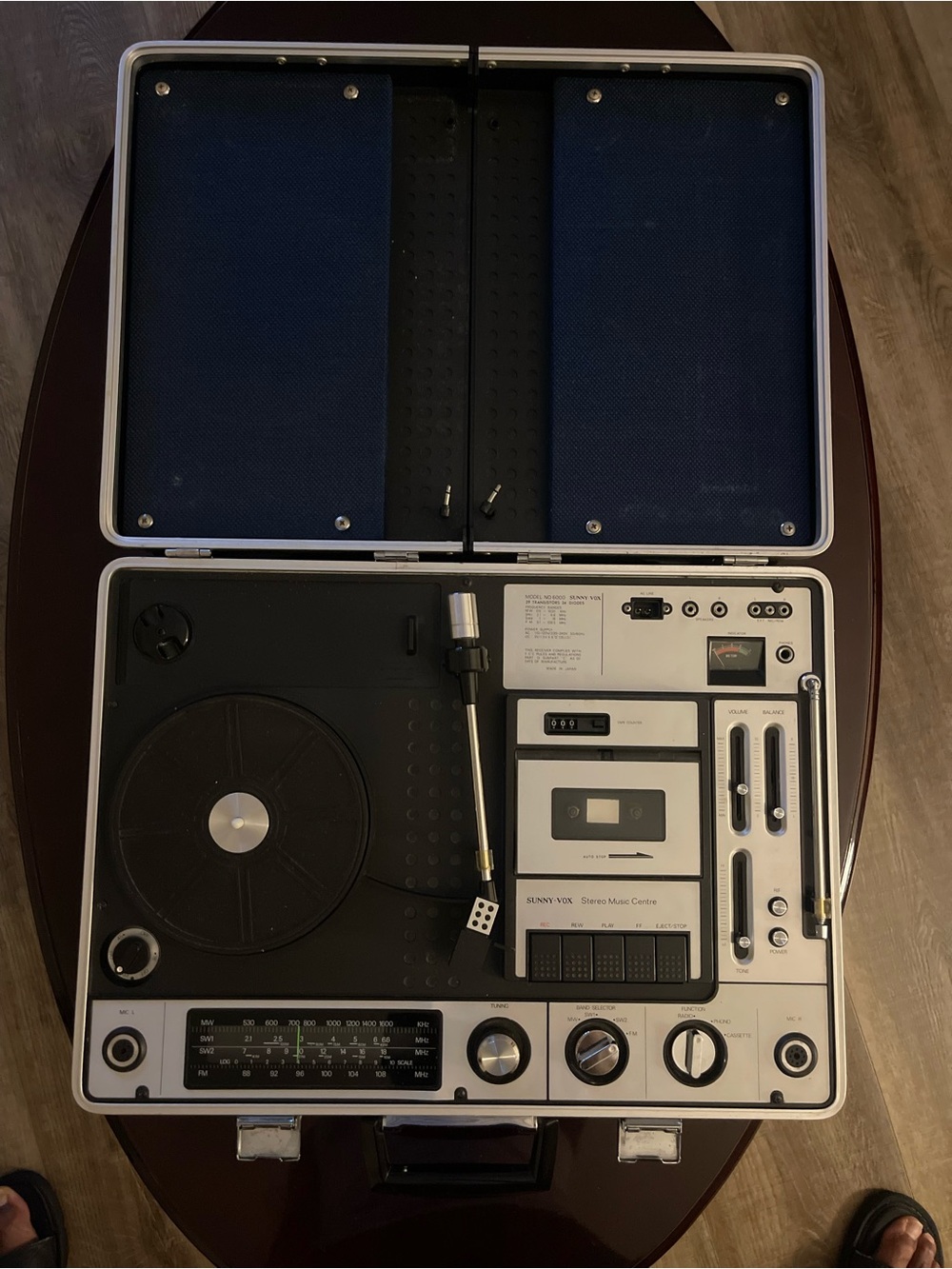 Aciko Stereo Music Centre Model ACRT-6000 Vintage Year 1974 Made in Japan.